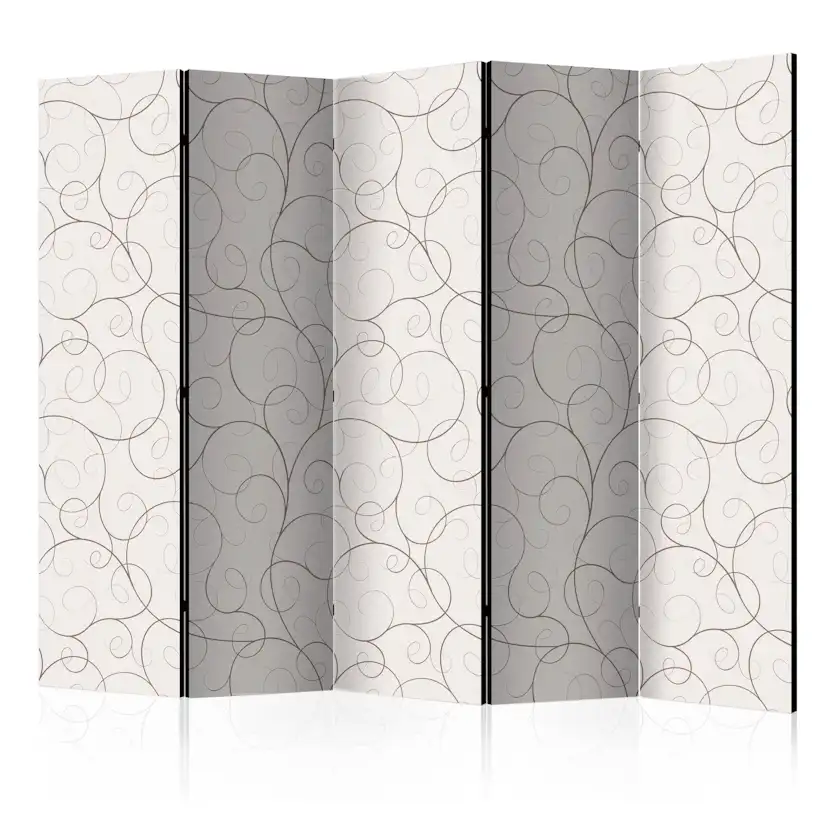 Rumsavdelare Skärmvägg Arkiio Black Streamers II 225x172 cm