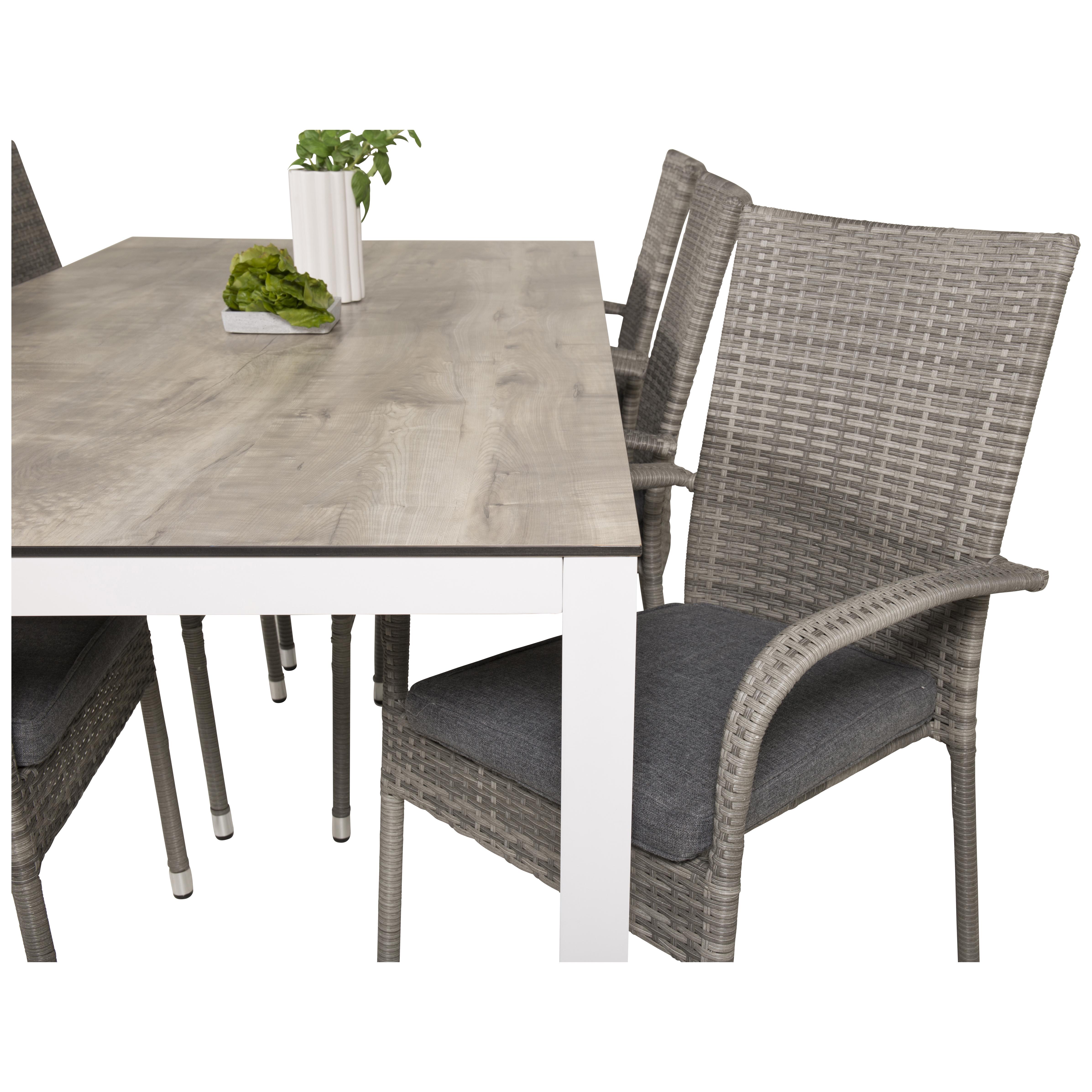 Matgrupp Venture Home Lea 205 med 6 Asta Stolar