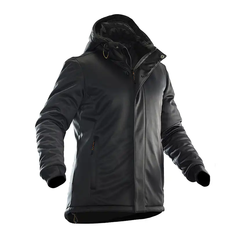 Vinterjacka Softshell Dam Svart XXL Storlek: XXL, Färg: Svart