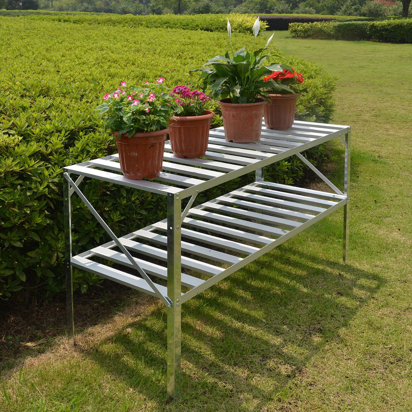 Växthusbord Metalcraft 126x50x75cm