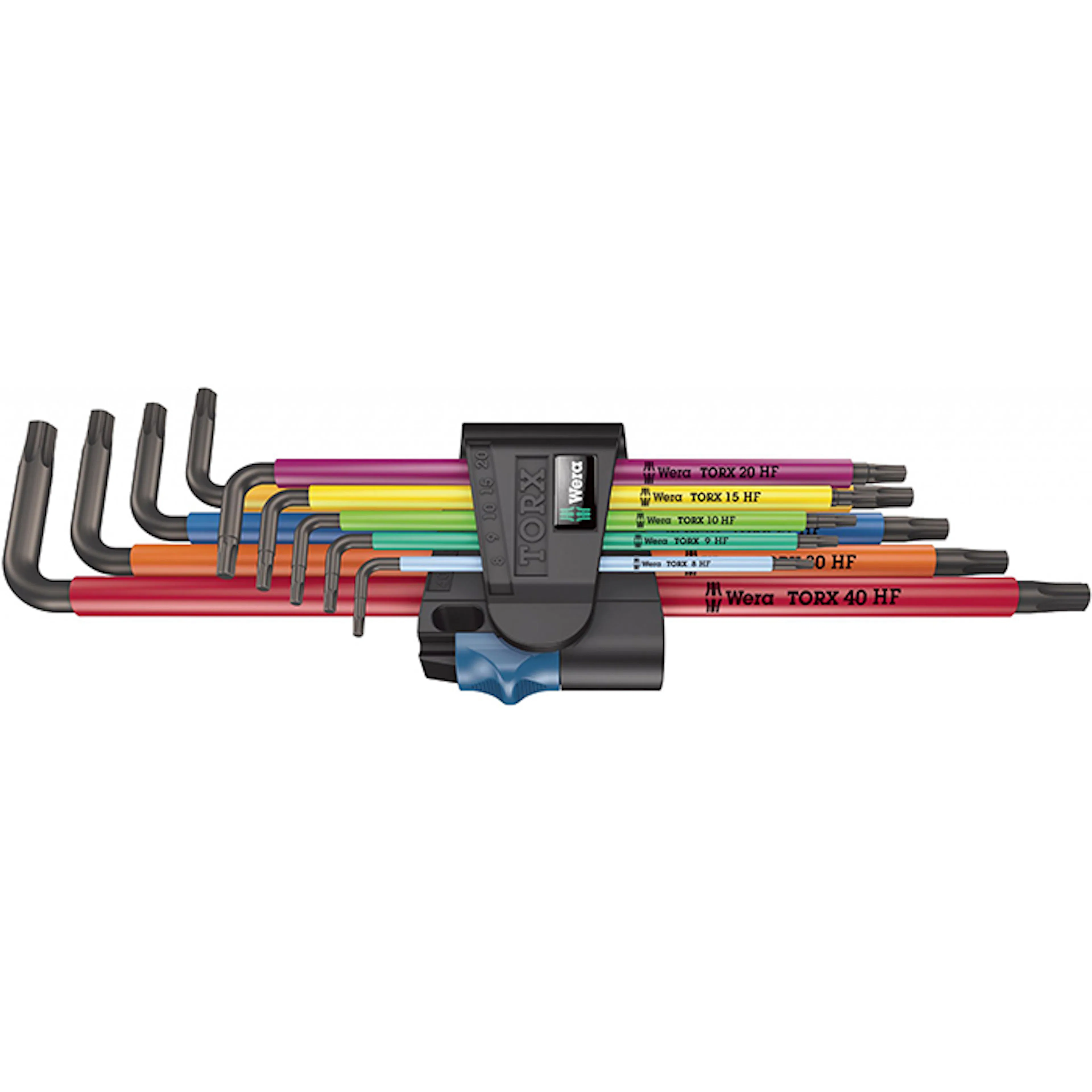 Insexnyckelsats Wera 967/9 Tx Xl Multicolour Hf 1 Lång
