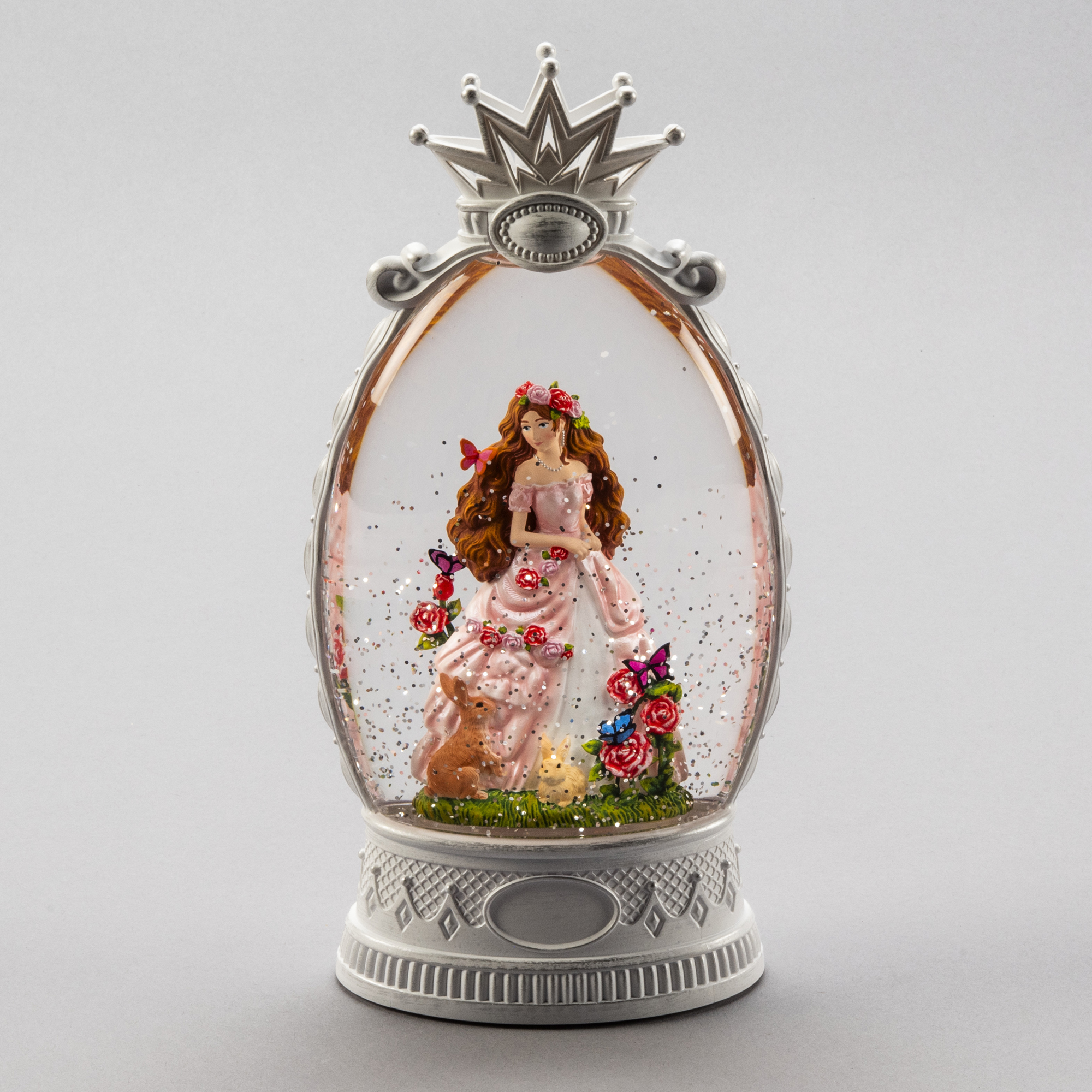 Snöglob Gnosjö Konstsmide Vattenfylld lykta Prinsessa LED