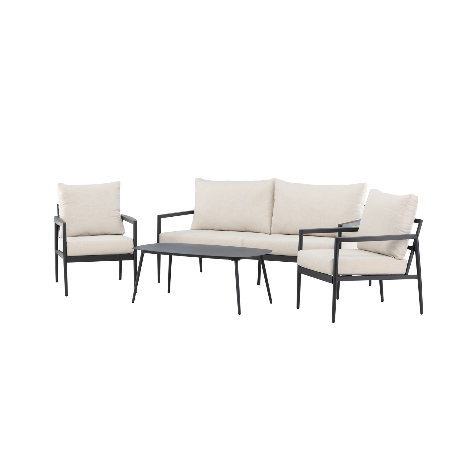 Loungeset Venture Home Taromina Soffgrupp Utomhus i Aluminium