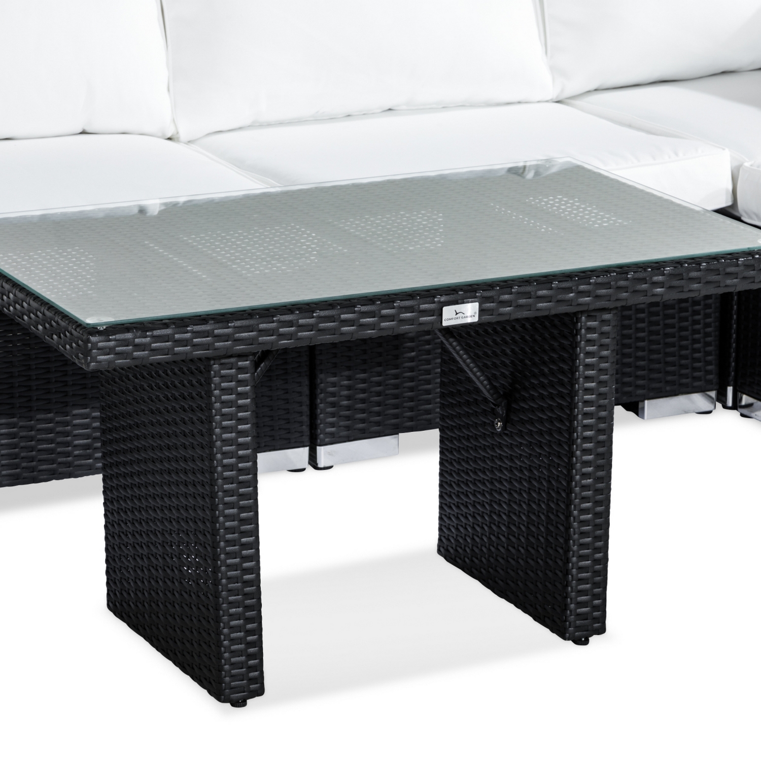 Loungegrupp Comfort Garden Bahamas 5-sits med Soffbord 100x60 Utomhus