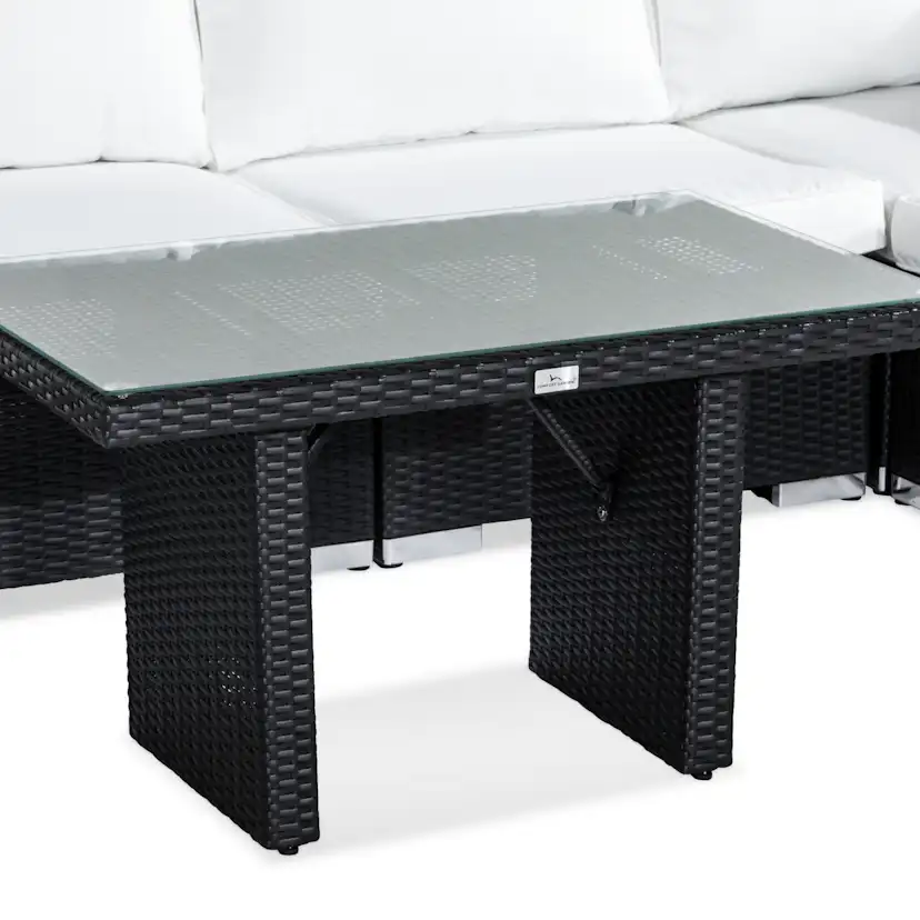 Loungegrupp Comfort Garden Bahamas 5-sits med Soffbord 100x60 Utomhus