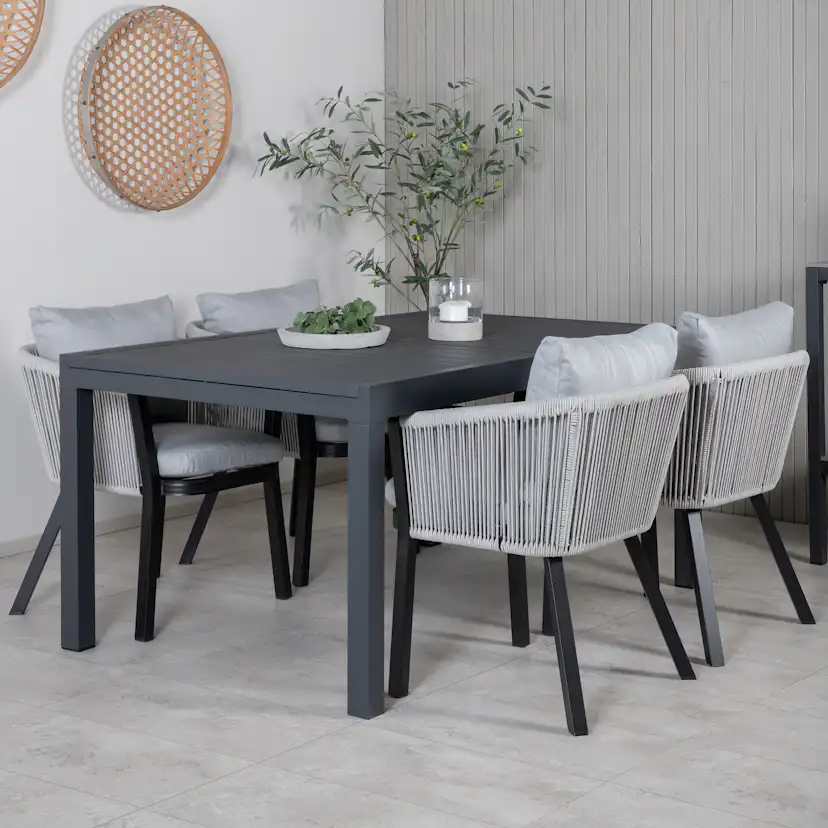 Matgrupp Venture Home Marbella med 4 Veny Stolar