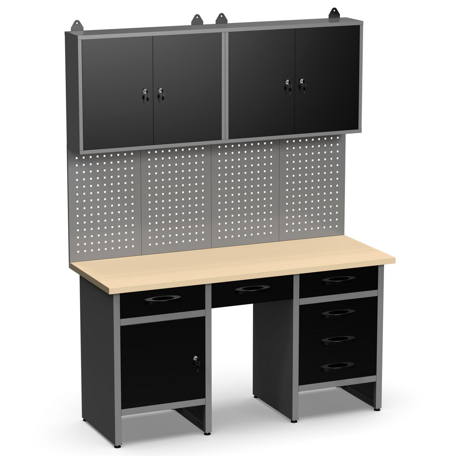 Verktygsskåp Timco Pro 205x60x160 cm