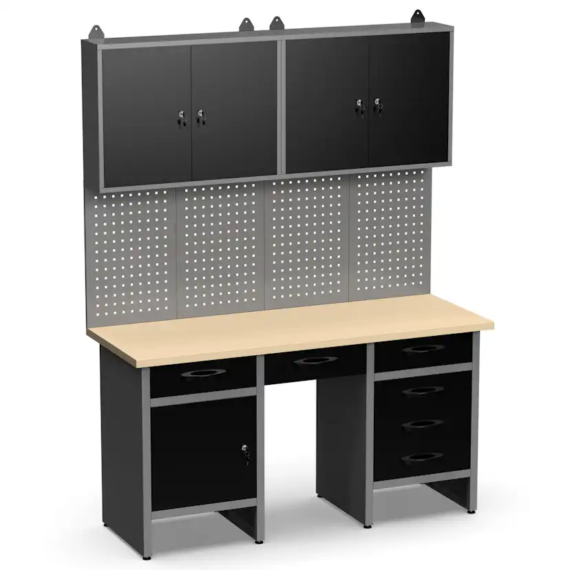 Verktygsskåp Timco Pro 205x60x160 cm