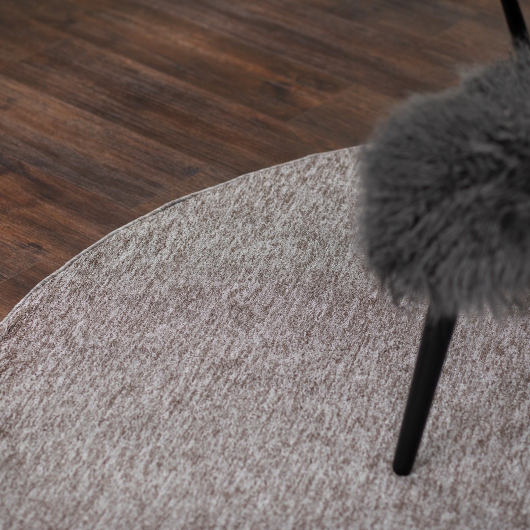Flatvävd Matta KM Carpets Porto Rund