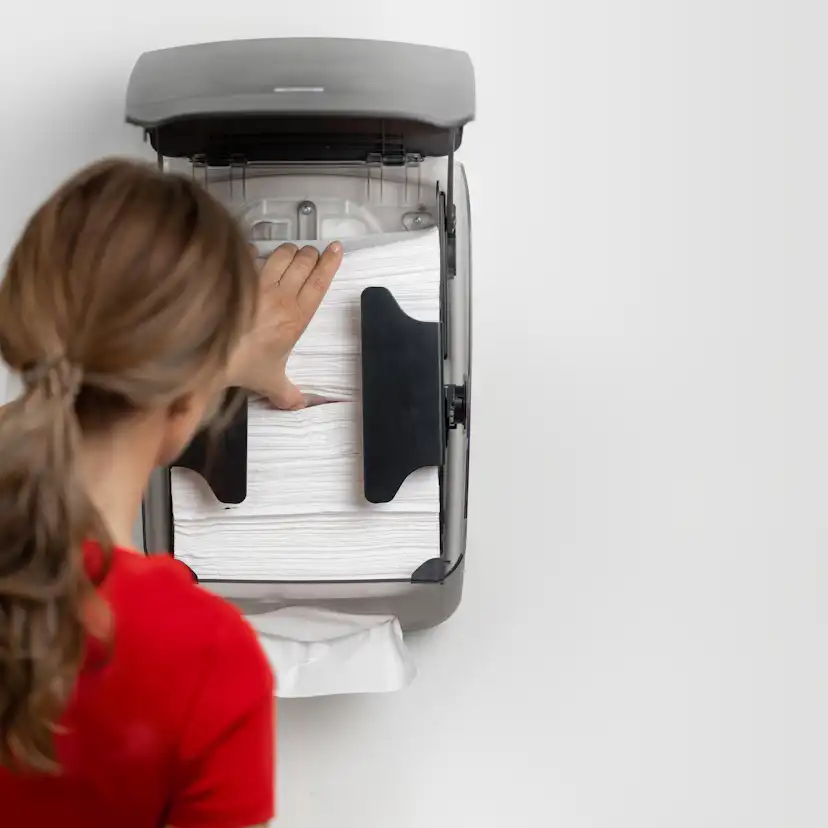 Dispenser Katrin för Pappershandduk Plast