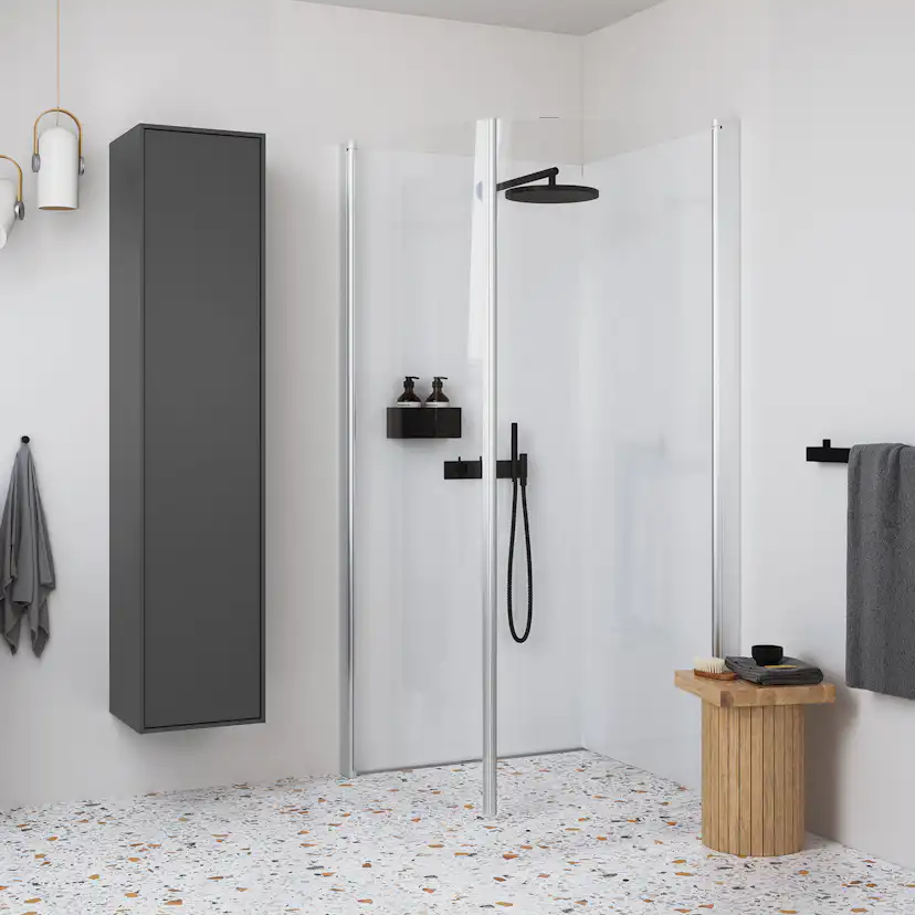 Duschdörr Contura Shower Space SBVK Bockad