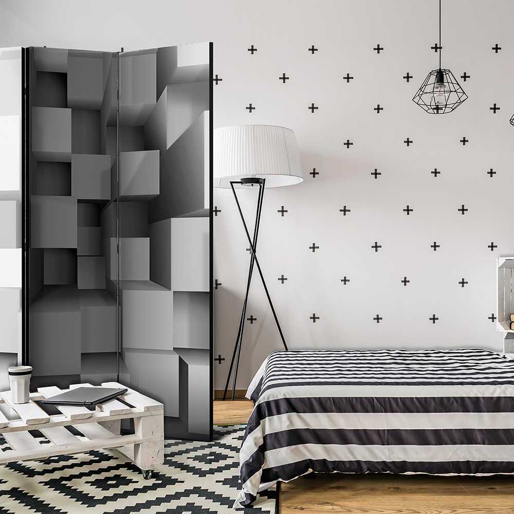 Rumsavdelare Skärmvägg Arkiio Geometric Puzzle 135x172 cm