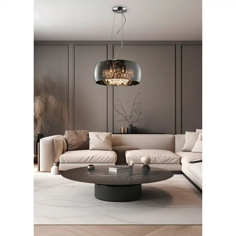 Taklampa Trio Vapore 6L G9