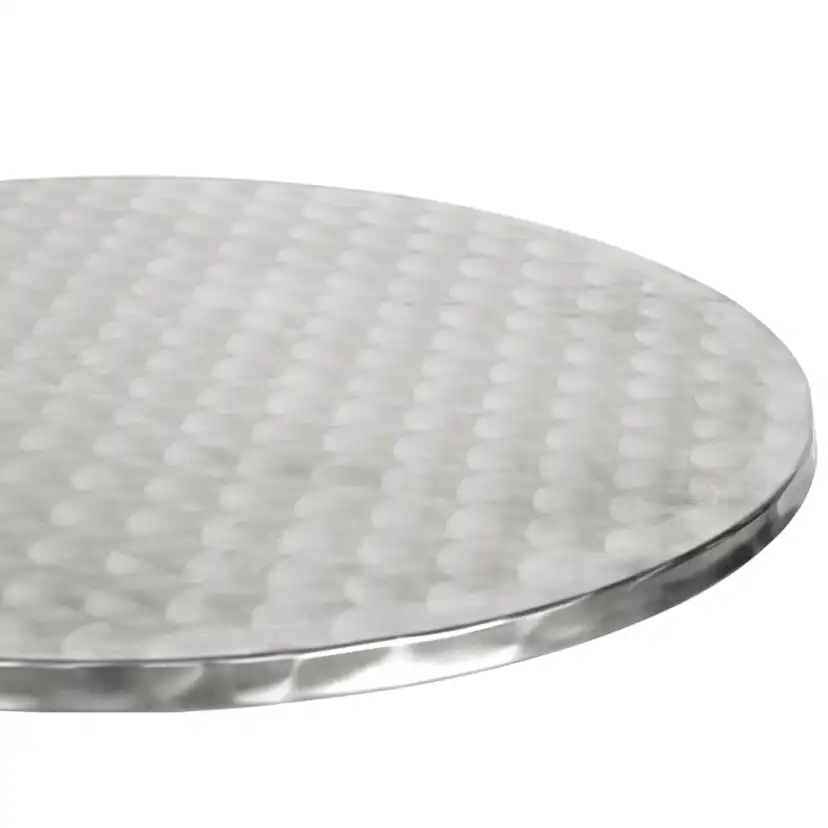 Barbord Ute Outfit Aluminiumbord med Justerbar Höjd Ø60 cm