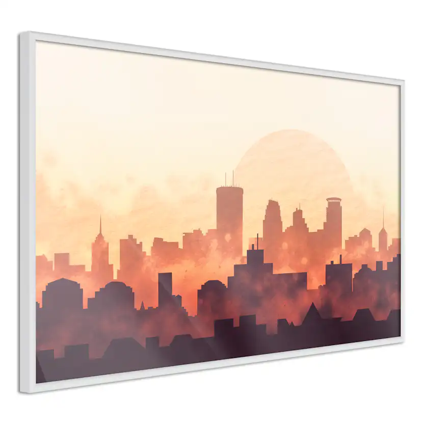 Poster Artgeist Affisch Heat of the City