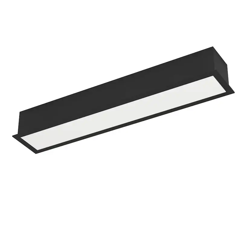 AL-LED-EINBAU L-400 SCHWARZ/WS 'SALITTA' 400 mm
