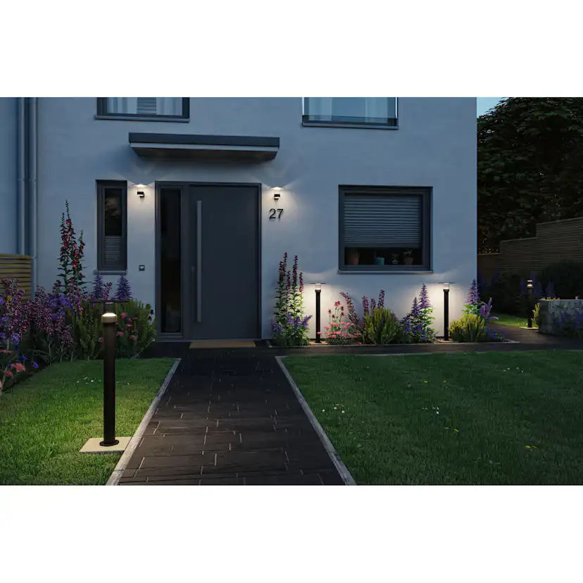 Fasadbelysning LED Paulmann Sienna med Skymningsstyrd rörelsedetektor Seawater Resistant IP44 230V