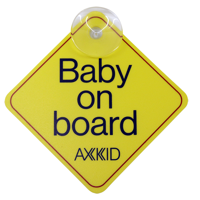 Baby on board skylt Axkid