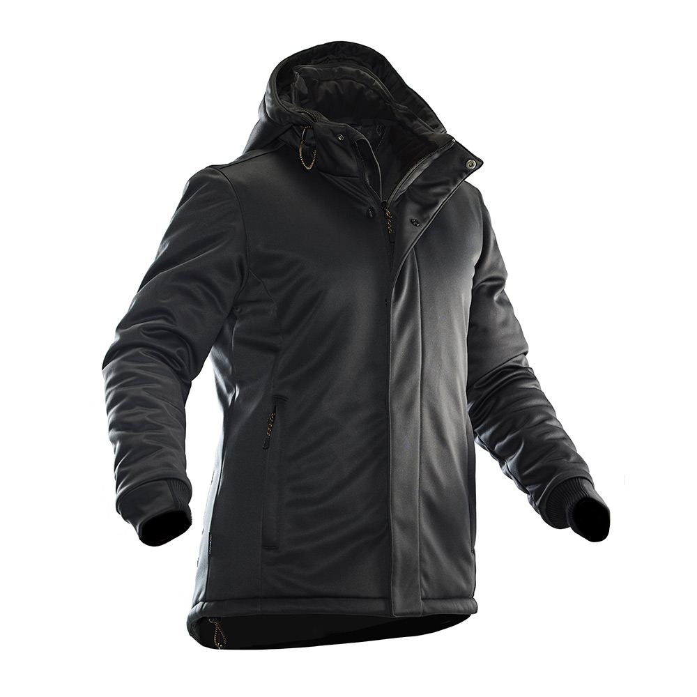 Vinterjacka Softshell Dam Svart 3XL Storlek: 3XL, Färg: Svart