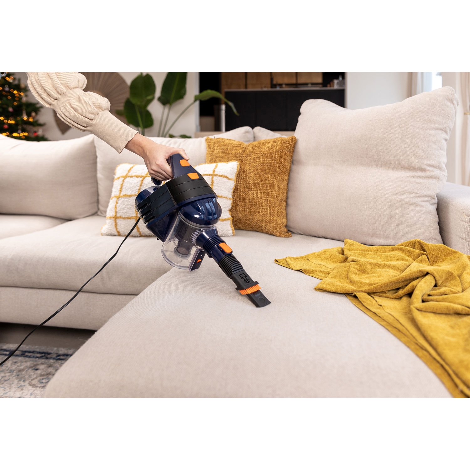 Skaftdammsugare Tristar Cyclonesystem 2 i 1 SZ-2318 med Sladd Blå