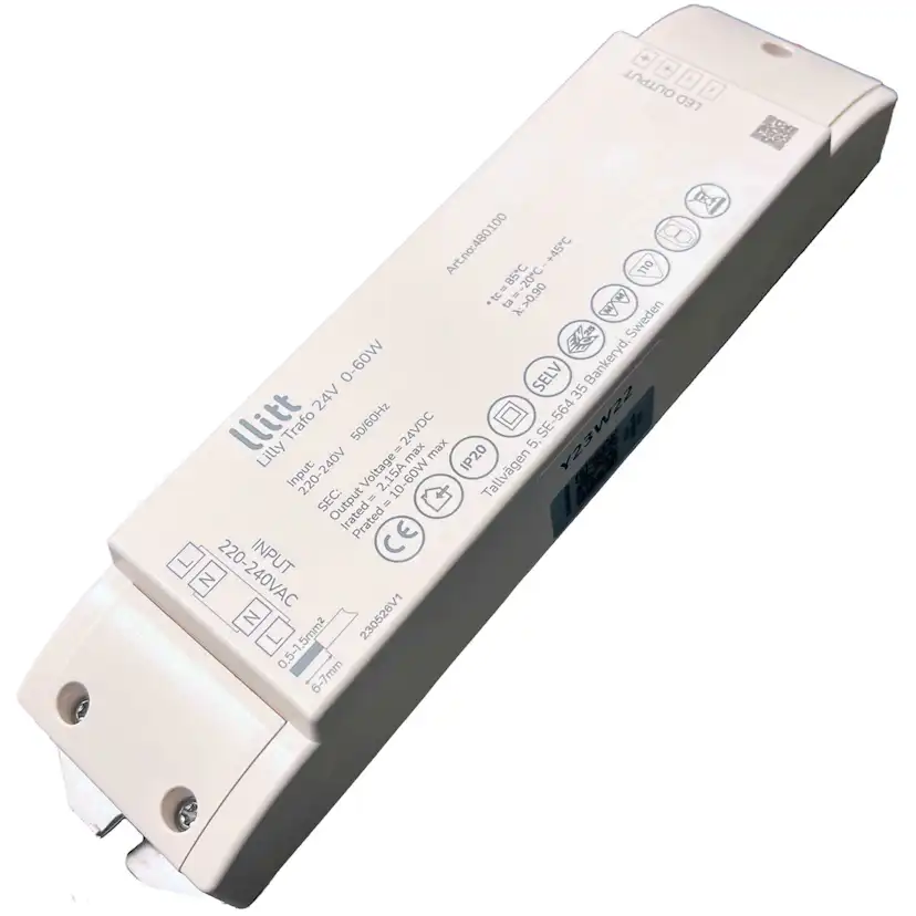Driver Llitt Lilly Trafo 24V 60W