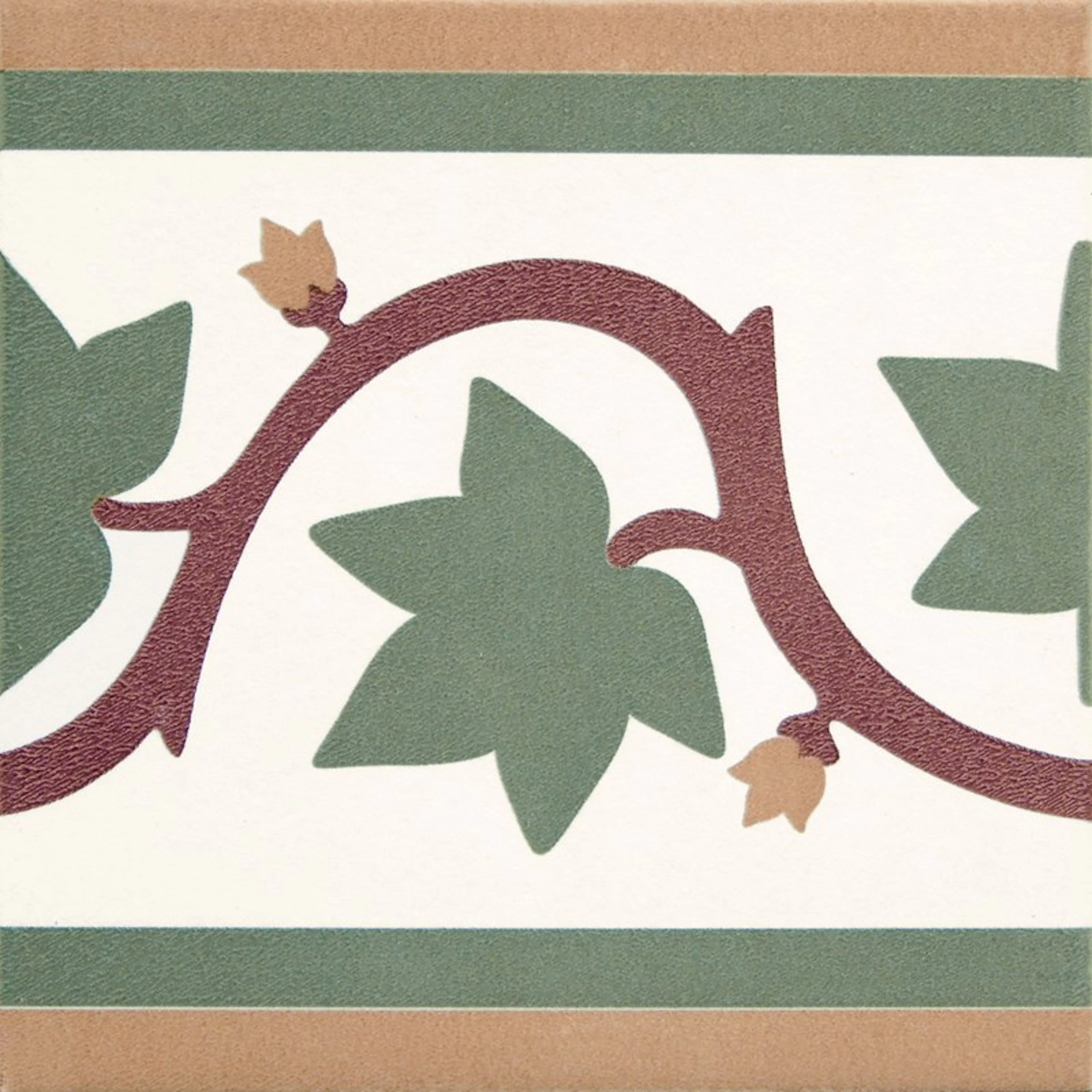 Klinker Konradssons Kerion Branche Faixa Röd/Gul/Grön 20x20 cm
