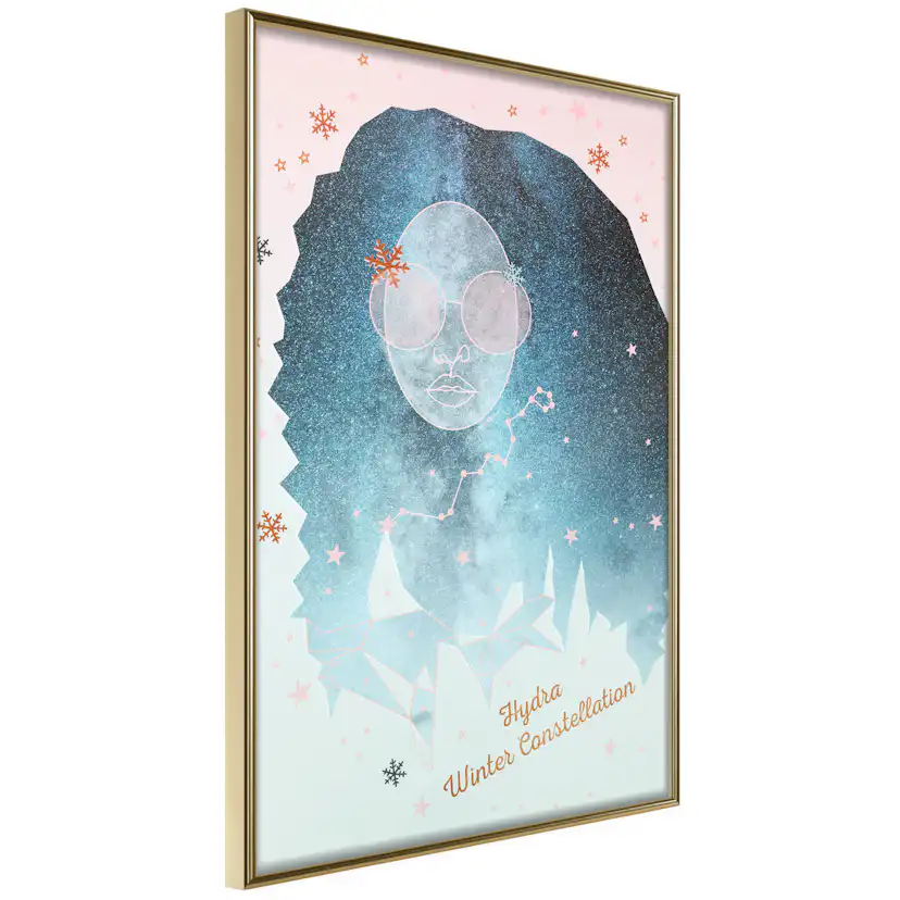 Poster Artgeist Affisch Hydra Winter Constellation