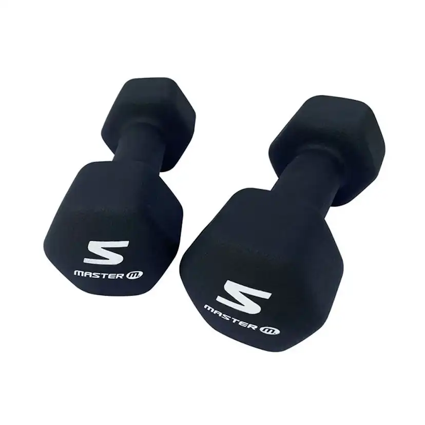 Hantlar Master Fitness Neoprene/Vinyl