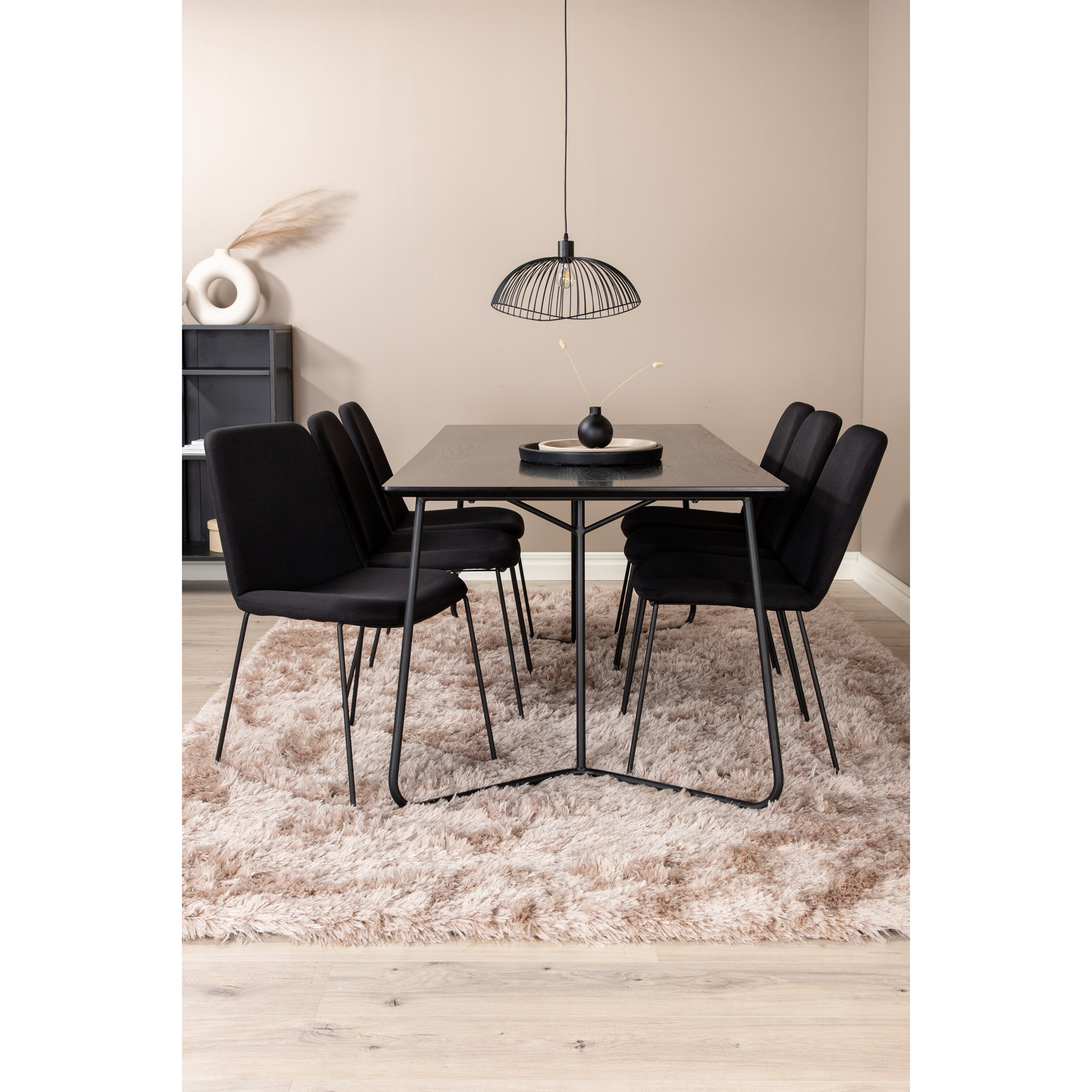 Matgrupp Venture Home Annika med 6 Muscot Stolar