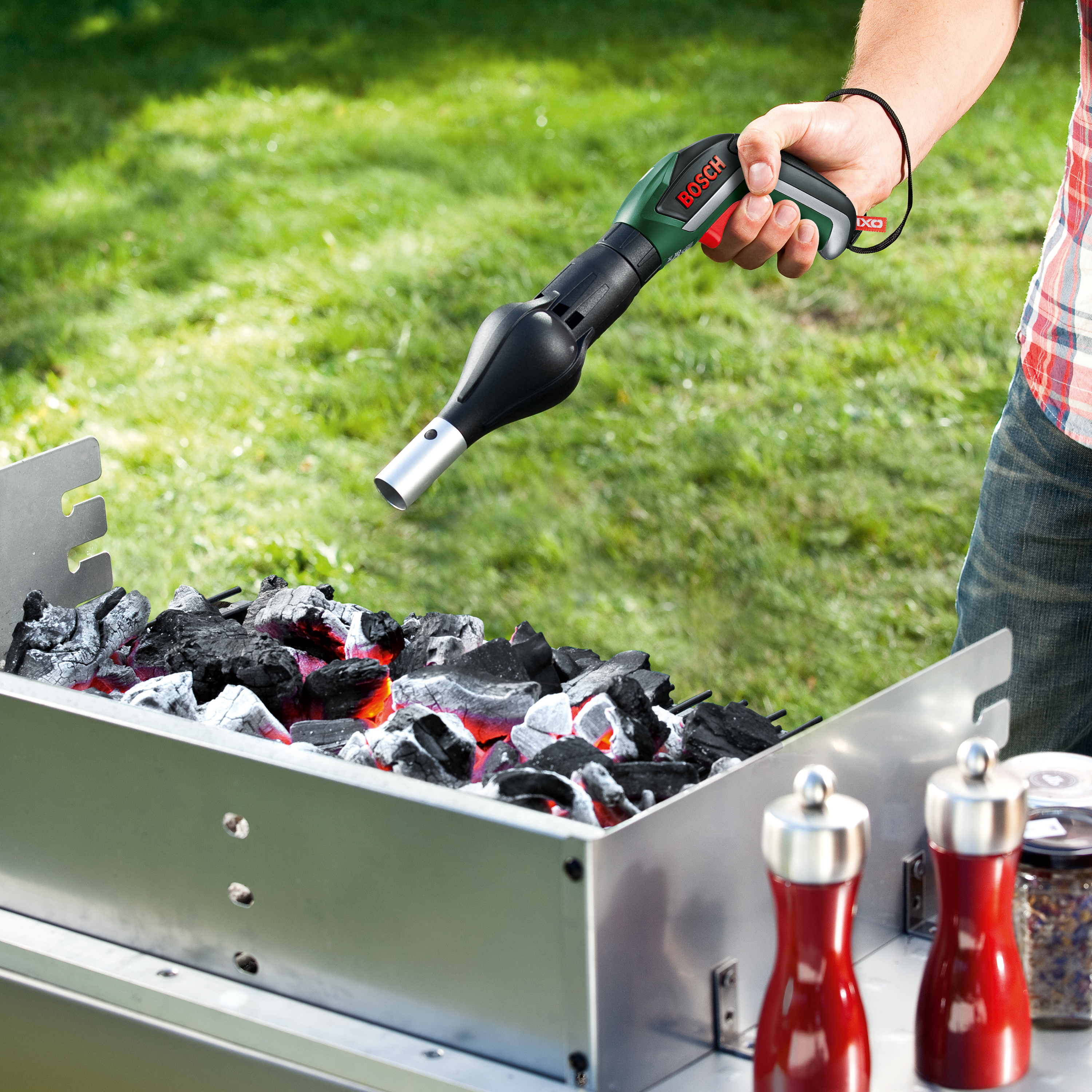 Grillfläkttillsats BBQ Bosch Power Tools IXO