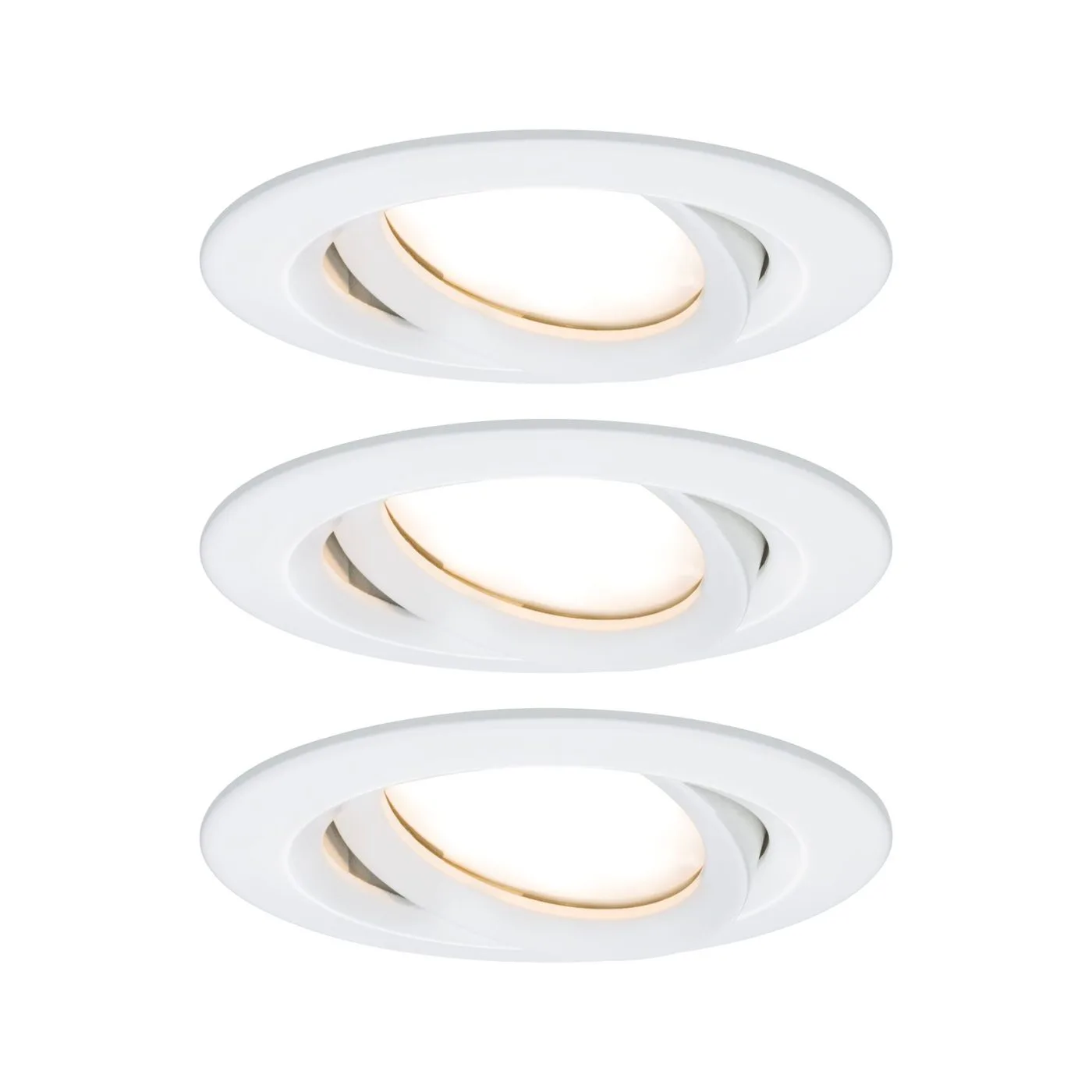 Downlight Paulmann Nova Plus Matt vit, 93 mm, 3-pack, IP65
