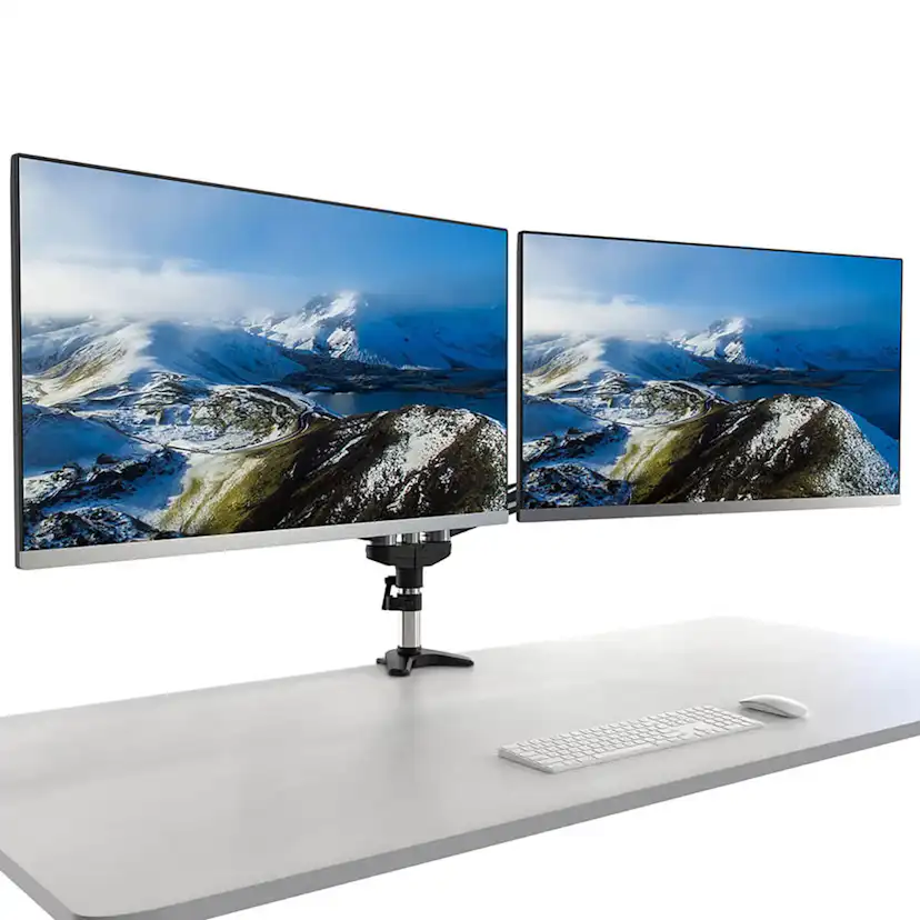 Monitor Arm Desire2 Duo Aluminium upp till 32"