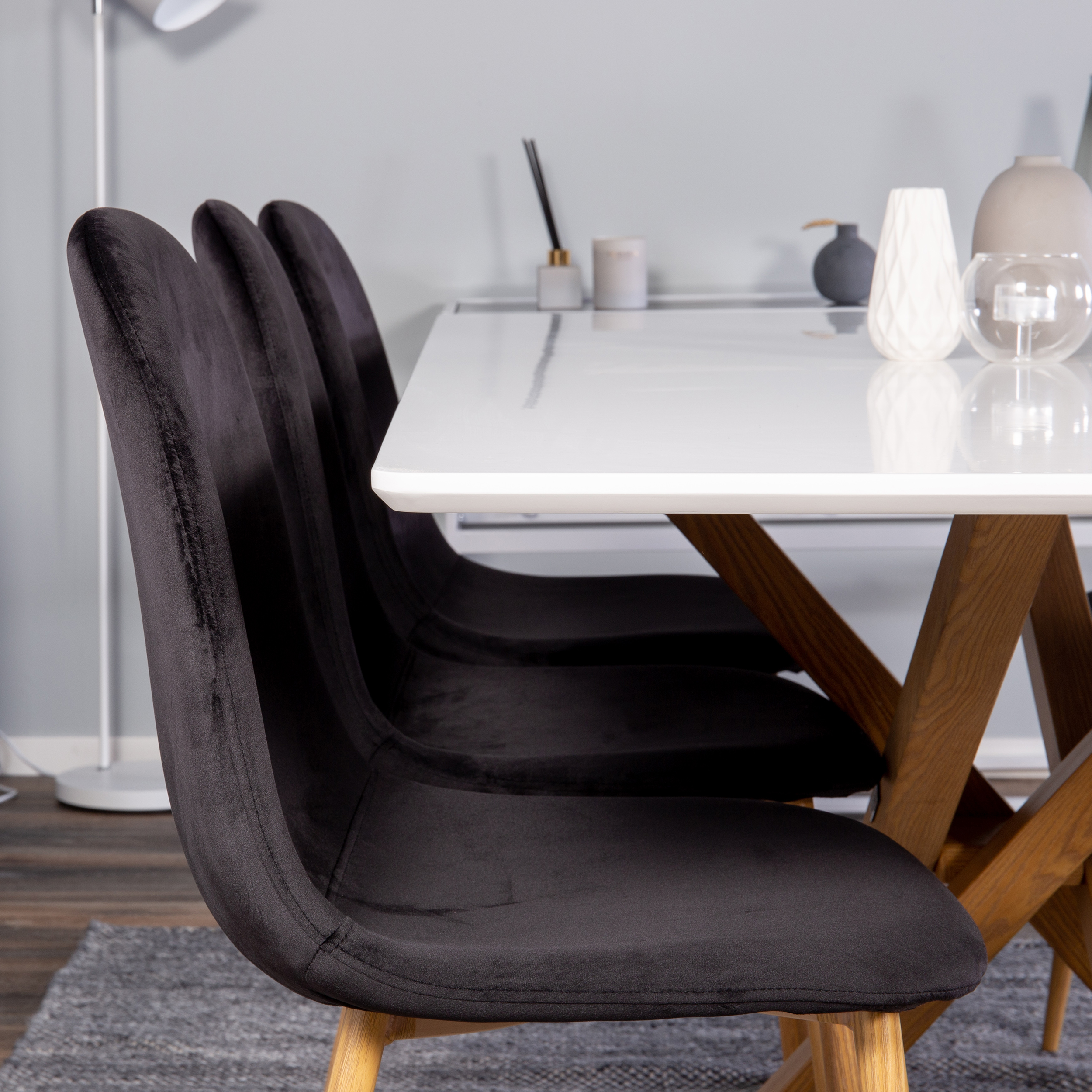 Matgrupp Venture Home Piata med 6 Pobbie Stolar