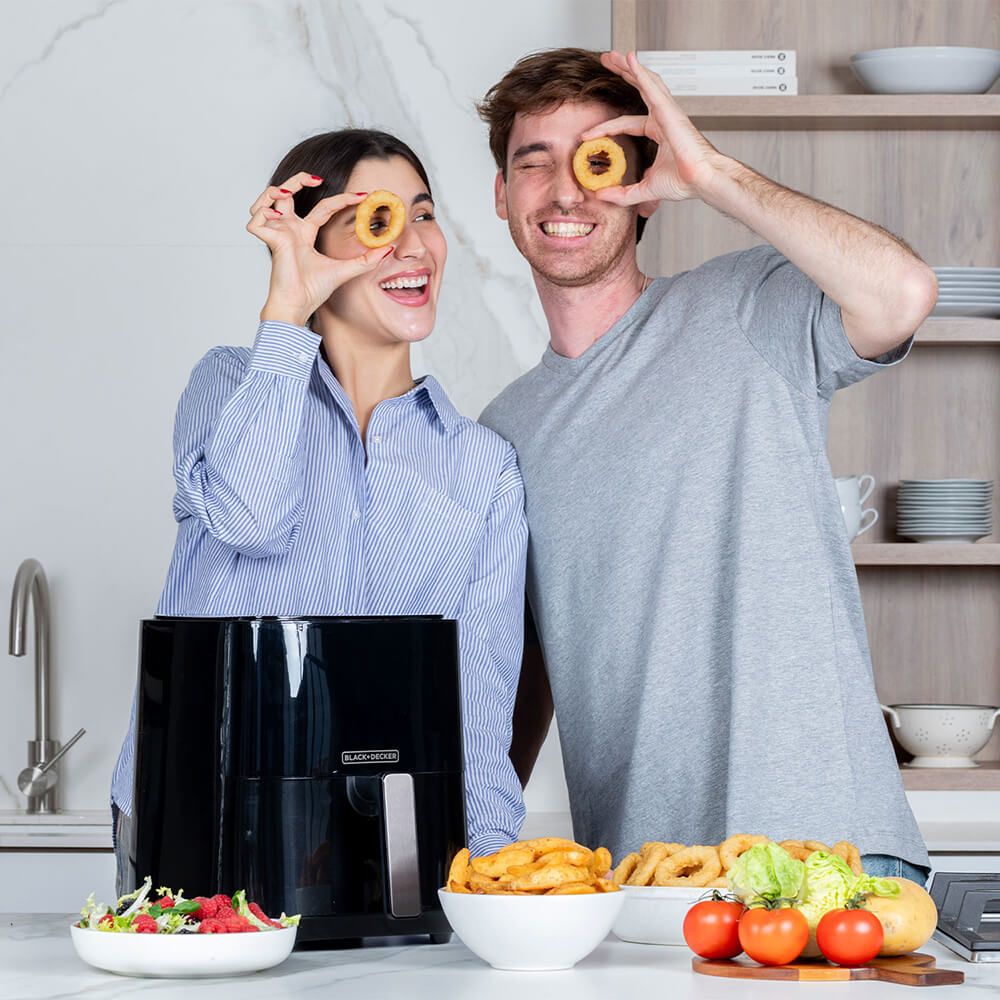 Airfryer Black+Decker Svart 5L 1450W