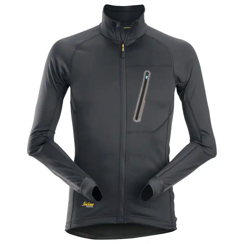 Tröja Zip Mellanlager LW Storlek: S , Färg: Steel grey\Steel grey
