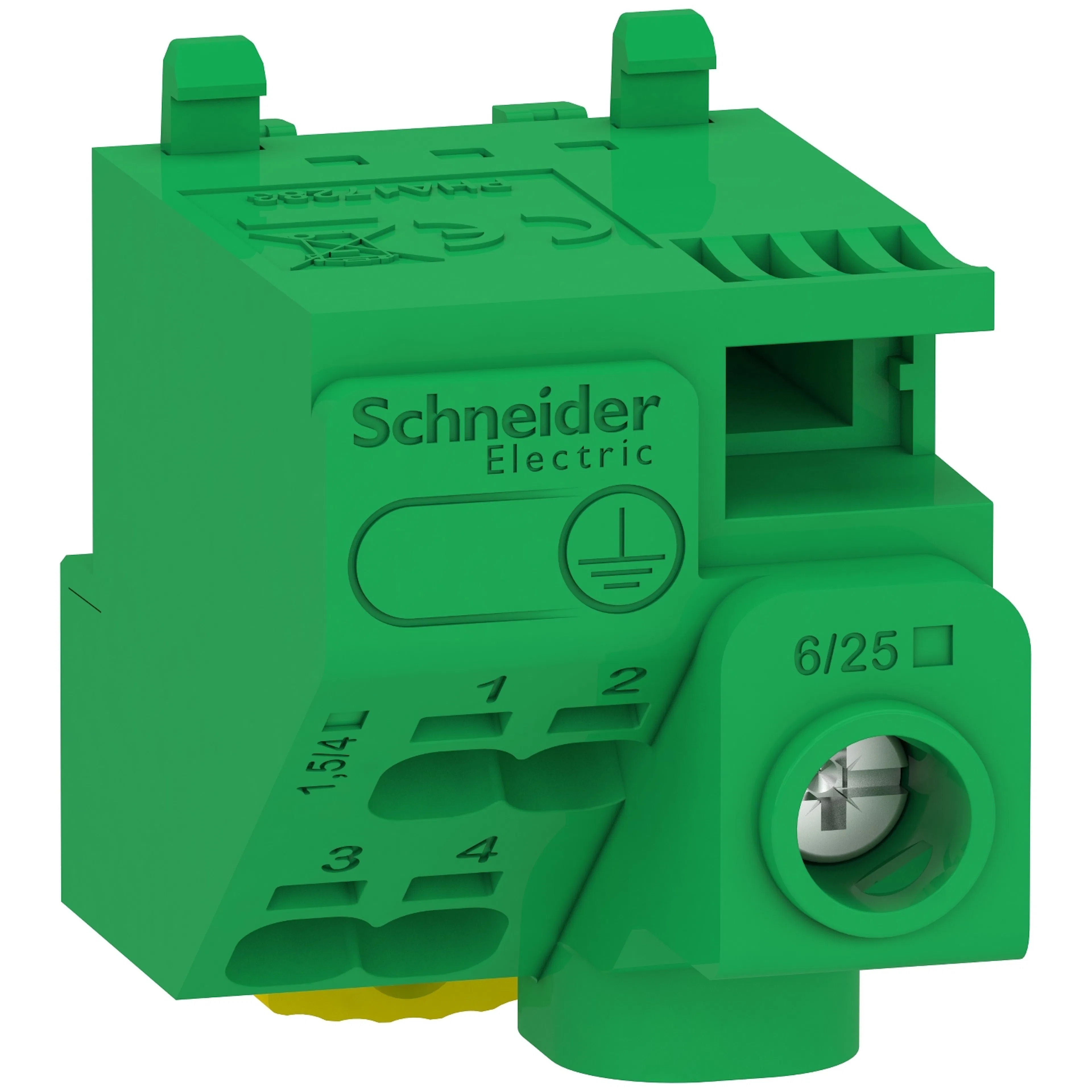 Jordplint Schneider Electric Linergy med 5 Anslutningar