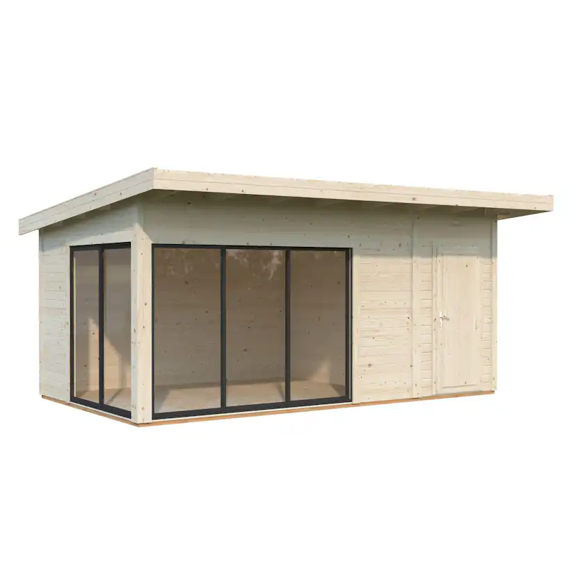 Stuga Palmako Andrea 15,9 m² Slide Plus (inv. 15,2 m²)
