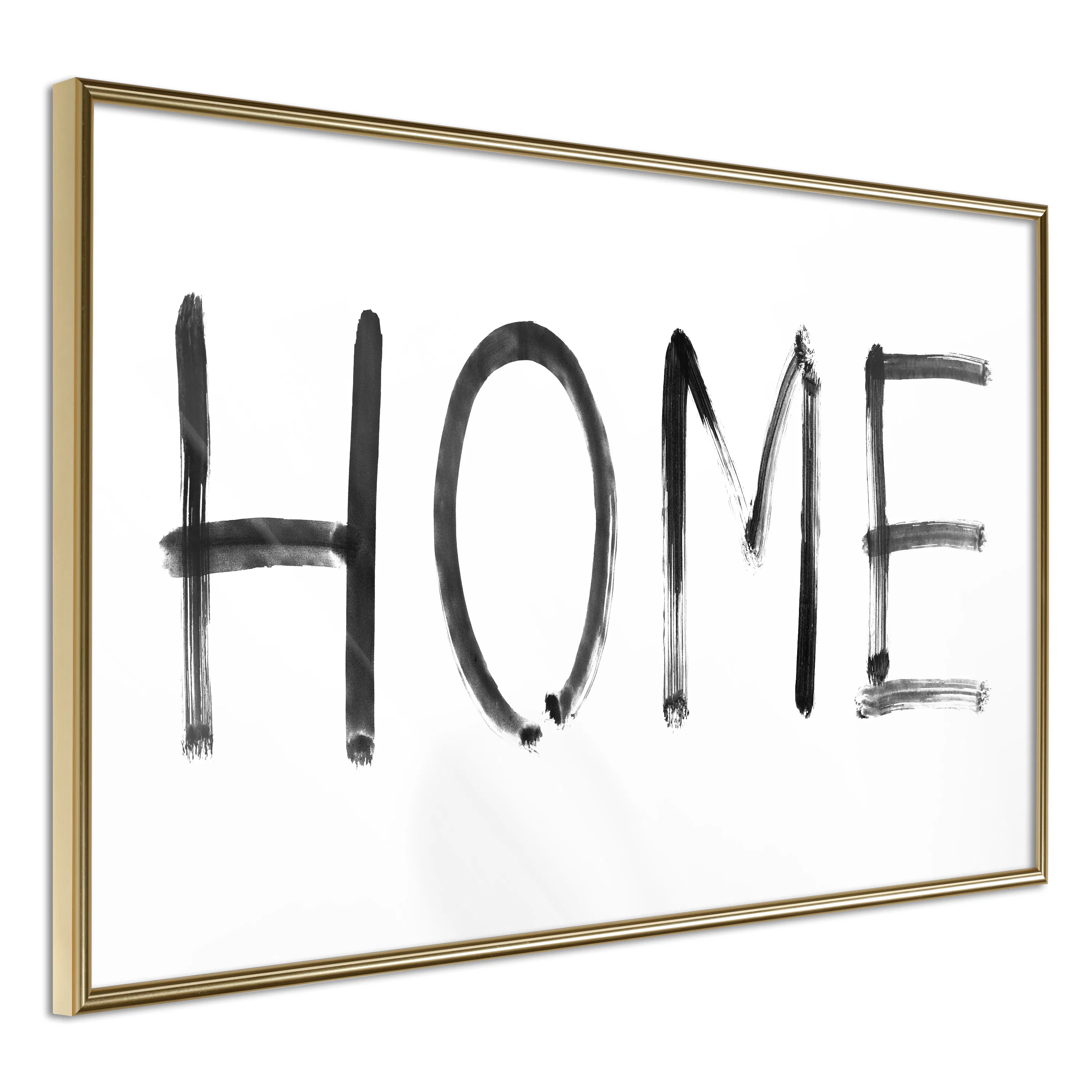 Poster Artgeist Affisch Black Home