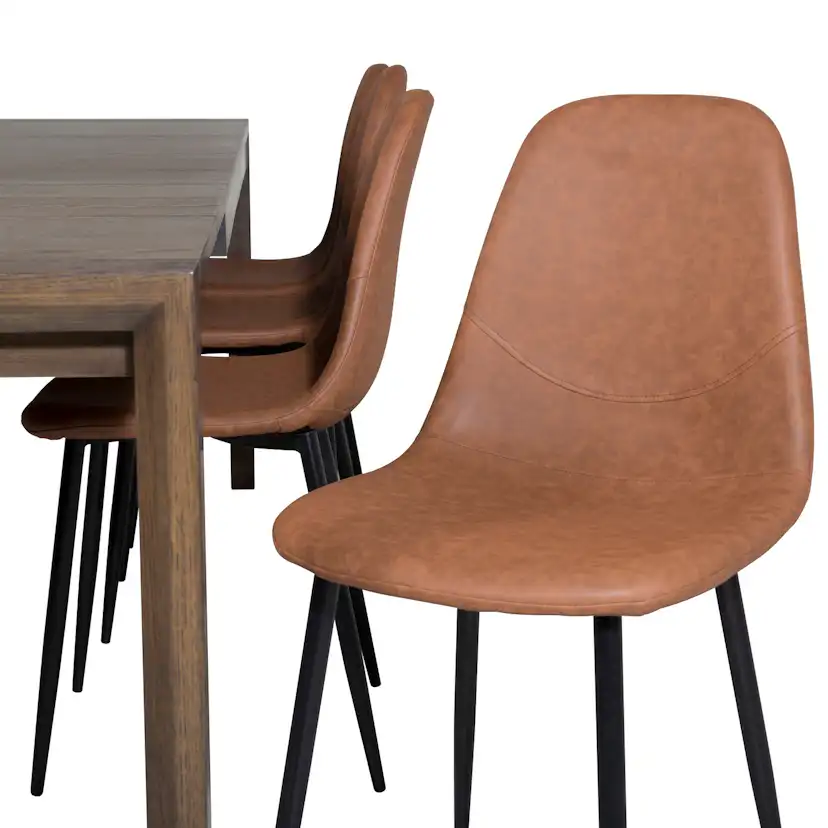 Matgrupp Venture Home Shy med 8 Pobbie Matstolar