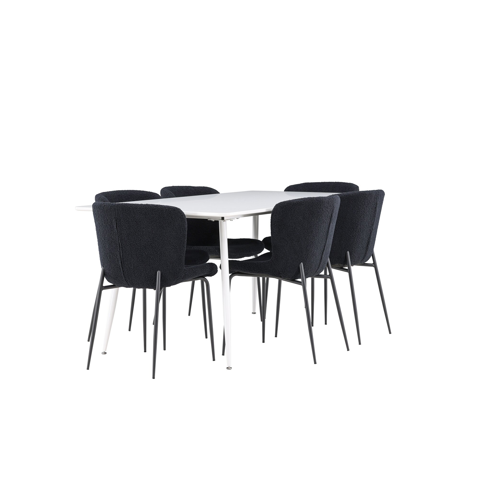 Matgrupp Venture Home Silar 180 med 6 st Modesto Stolar