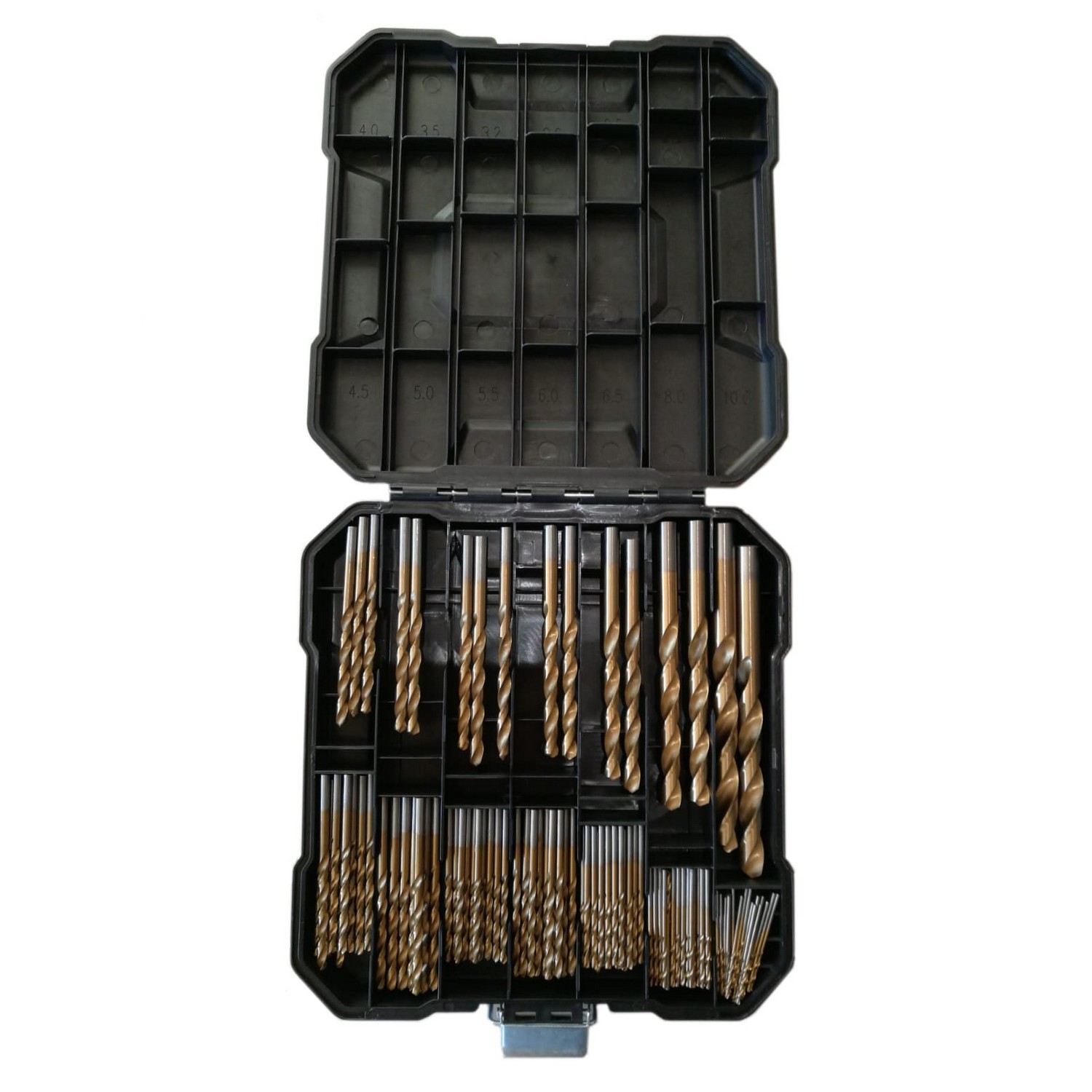 Borrsats Michigan Titanium 1-10 mm 171-Delad Metall