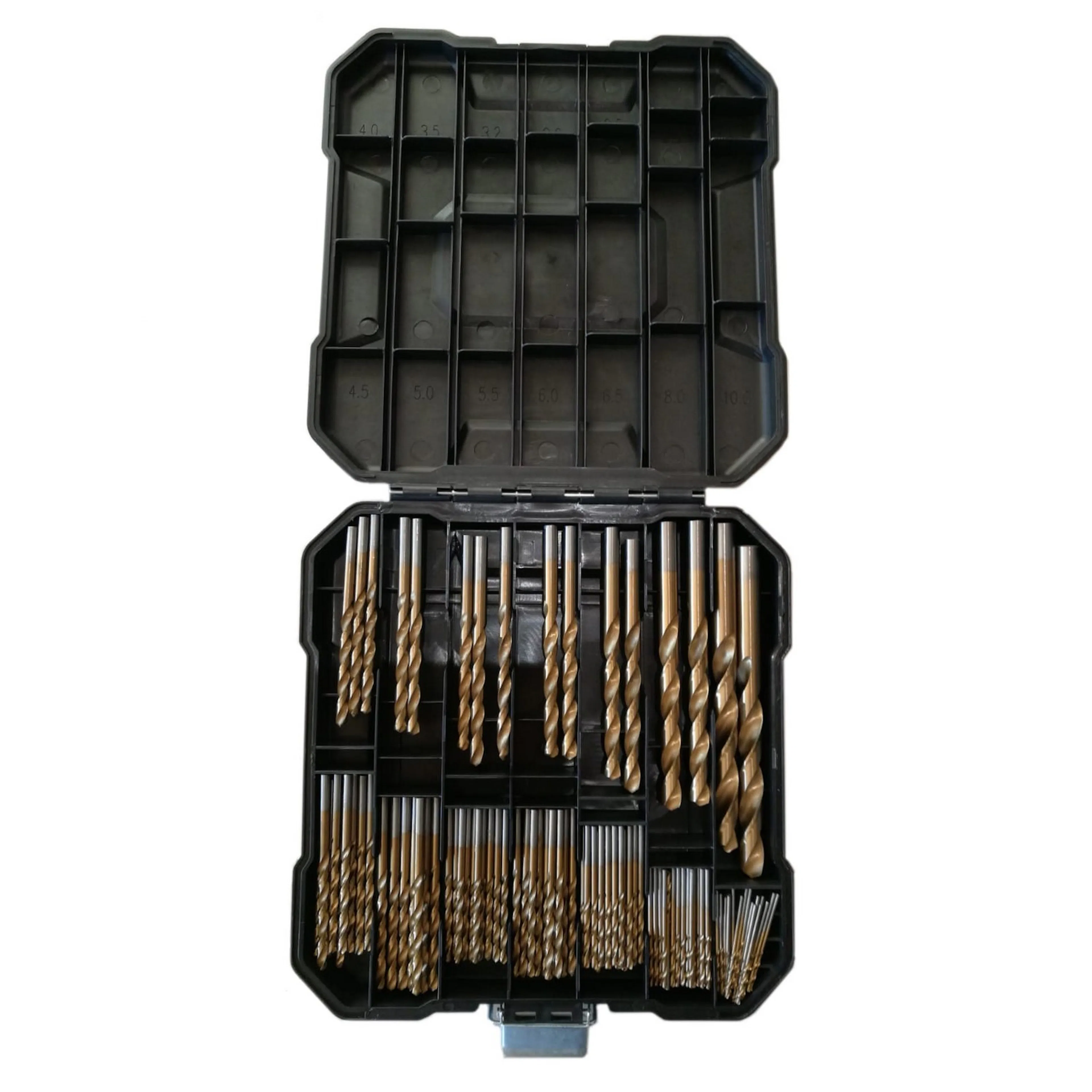 Borrsats Michigan Titanium 1-10 mm 171-Delad Metall