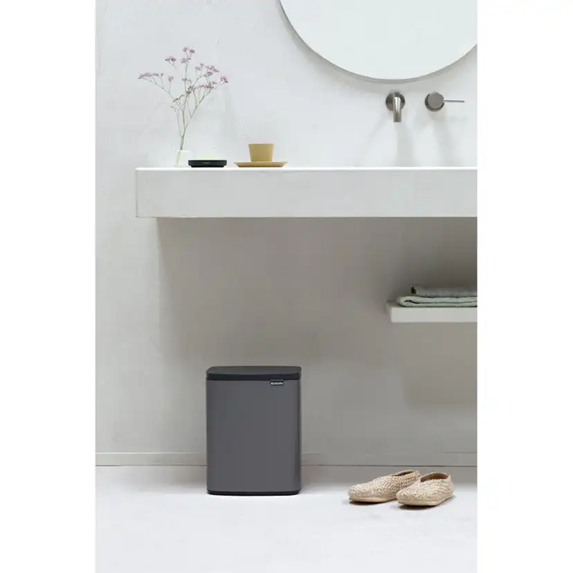 Bo Avfallshink, 12L - Platinum Platinum