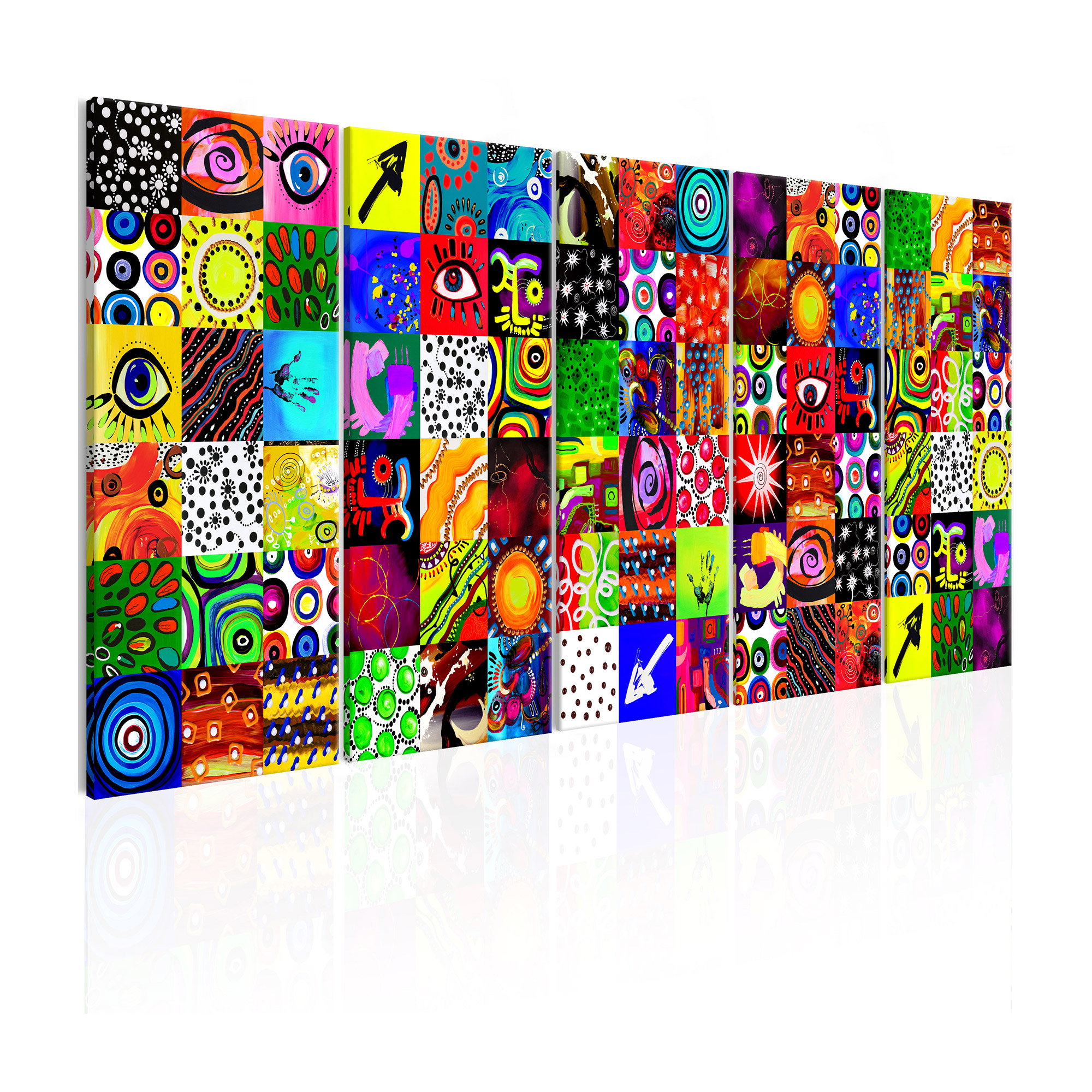 Tavla Arkiio Colourful Abstraction