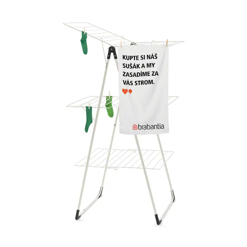 Torktorn Brabantia 23m Ivory Färg: Ivory