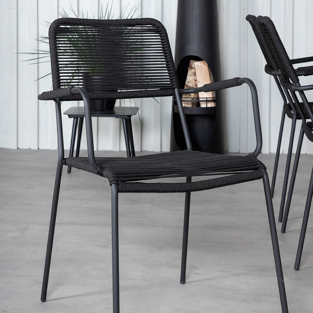 Matgrupp Venture Home King med 6 Lumi Karmstolar