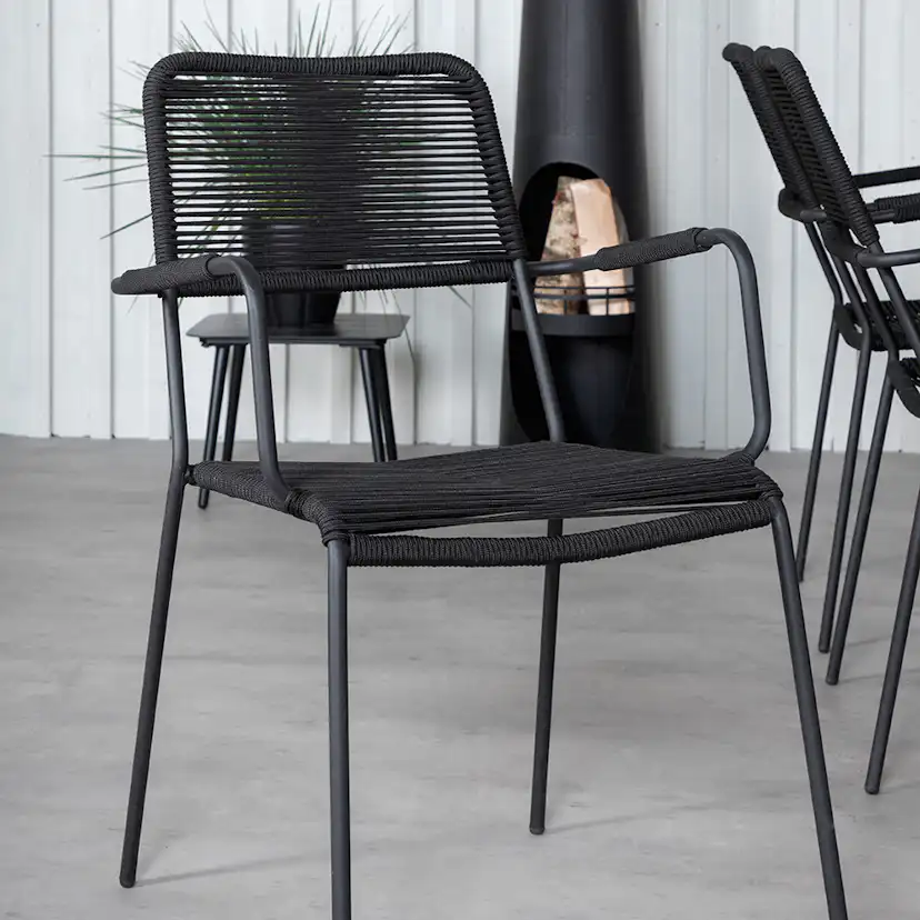 Matgrupp Venture Home King med 6 Lumi Karmstolar