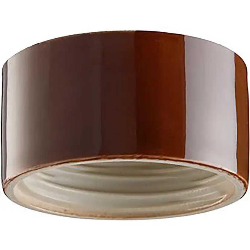 SOCKEL 84,5 BRUN RAK IP44 LED Brun, 97 mm