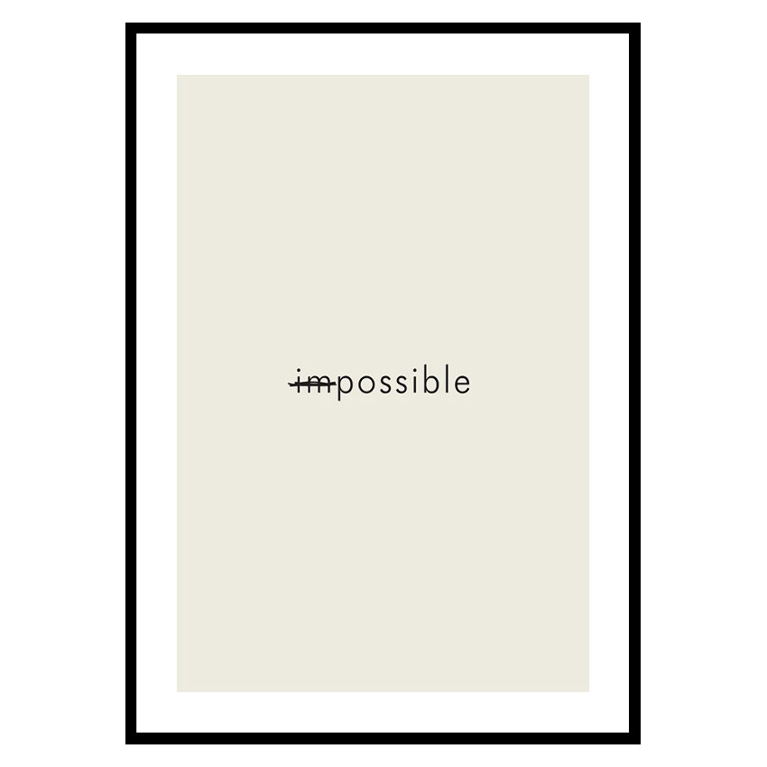 Poster Gallerix Possible No2