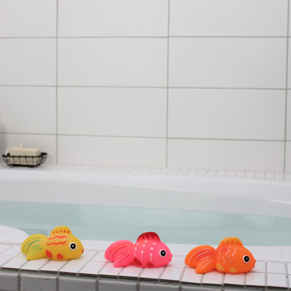 Badleksak Rätt Start Småfisk 3-delar